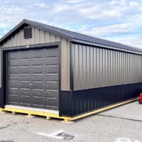 12'x24' Ranch Gable Metal Garage