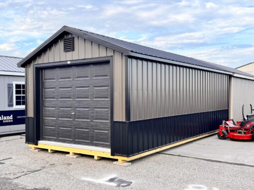 12'x24' Ranch Gable Metal Garage