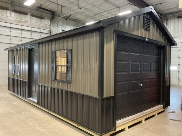 12'x24' Ranch Gable Metal Garage