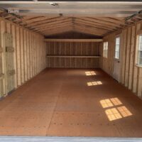 14'x32' Ranch Gable Wood Panel Garage