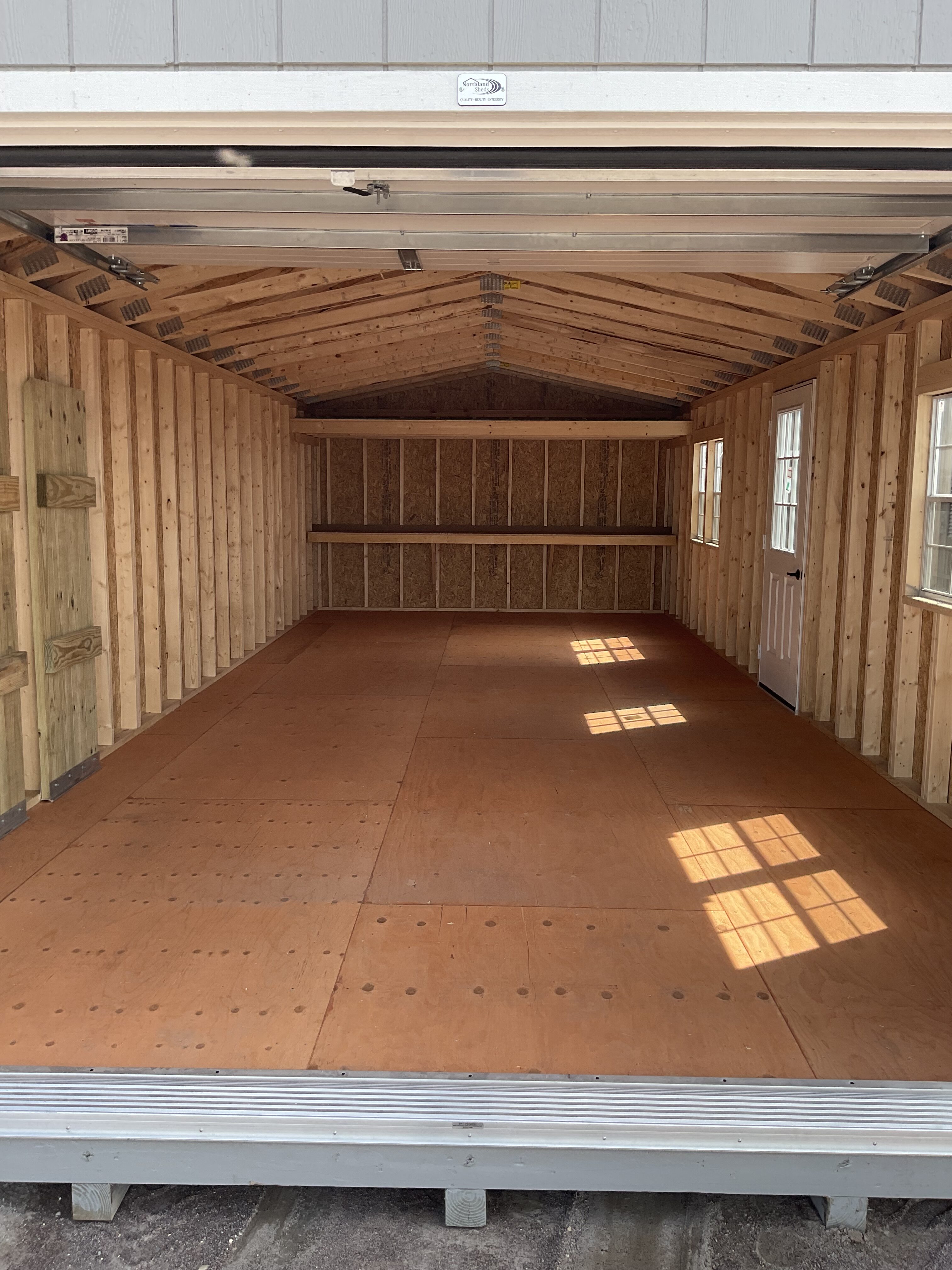 14'x32' Ranch Gable Wood Panel Garage For Sale| #68095 | Northland