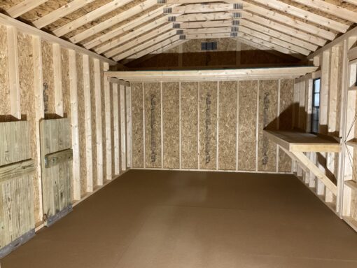 12'x20' Ranch Gable Wood Panel Shed