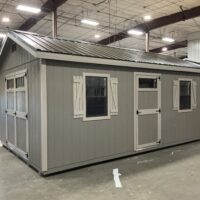 12'x20' Ranch Gable Wood Panel Shed