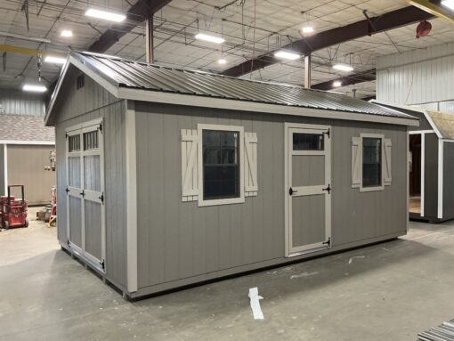 12'x20' Ranch Gable Wood Panel Shed