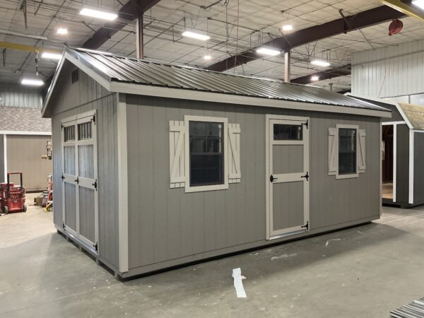 12'x20' Ranch Gable Wood Panel Shed