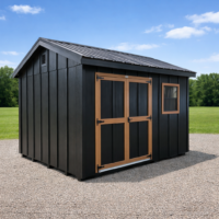 10'x12' Ranch Gable Board & Batten Shed