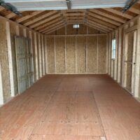 12'x24' Economy Ranch Wood Panel Garage