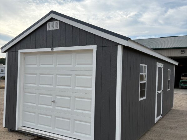 12'x24' Economy Ranch Wood Panel Garage