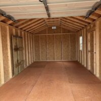 12'x24' Economy Ranch Wood Panel Garage