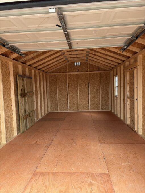12'x24' Economy Ranch Wood Panel Garage