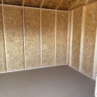 10'x12' Economy Ranch Gable Wood Shed