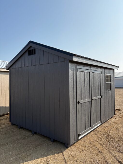10'x12' Economy Ranch Gable Wood Shed