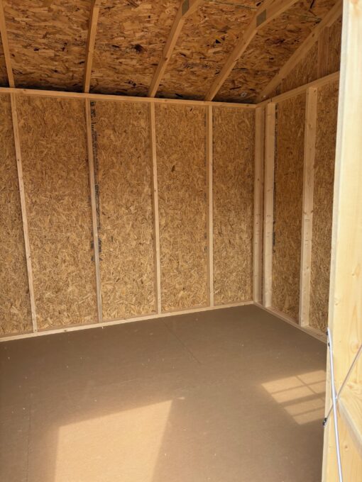 10'x12' Economy Ranch Gable Wood Shed