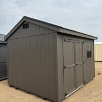 10'x12' Economy Ranch Gable Wood Shed