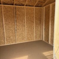 10'x12' Economy Ranch Gable Wood Shed