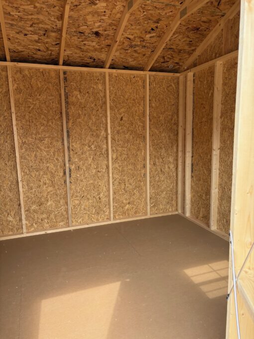 10'x12' Economy Ranch Gable Wood Shed