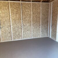 10'x12' Economy Ranch Gable Wood Shed