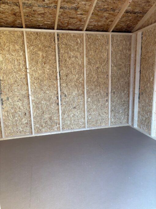 10'x12' Economy Ranch Gable Wood Shed