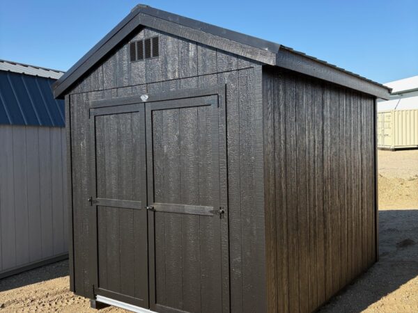 8'x10' Economy Ranch Gable Wood Shed