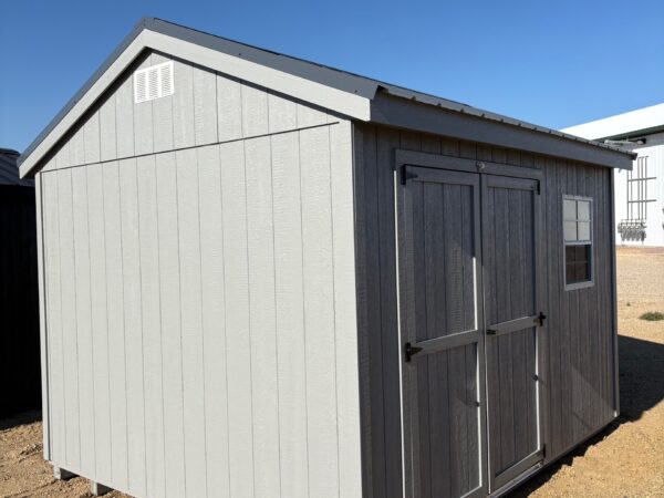 10'x12' Economy Ranch Gable Wood Shed