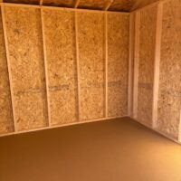 10'x12' Economy Ranch Gable Wood Shed