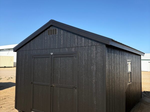 12'x16' Economy Ranch Gable Wood Shed