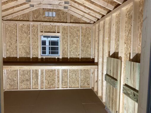 10'x12' Ranch Gable Wood Panel Shed