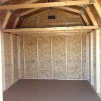 10'x12' Economy High Barn Wood Shed