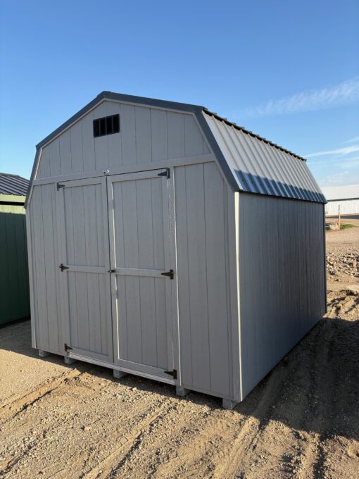 10'x12' Economy High Barn Wood Shed