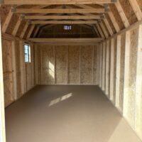 10'x20' Economy High Barn Wood Shed