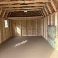12'x20' Economy High Barn Wood Shed