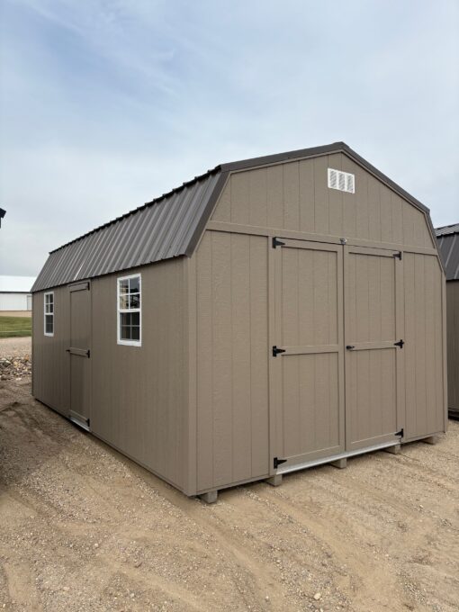12'x20' Economy High Barn Wood Shed