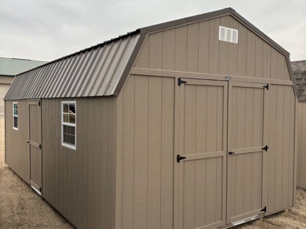 12'x24' Economy High Barn Wood Shed