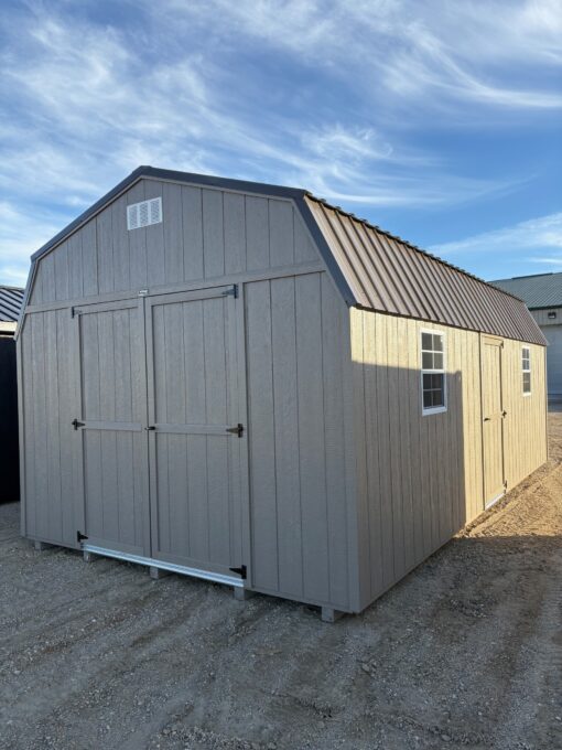 12'x24' Economy High Barn Wood Shed