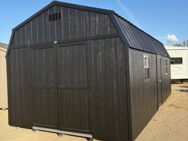 12'x24' Economy High Barn Wood Shed