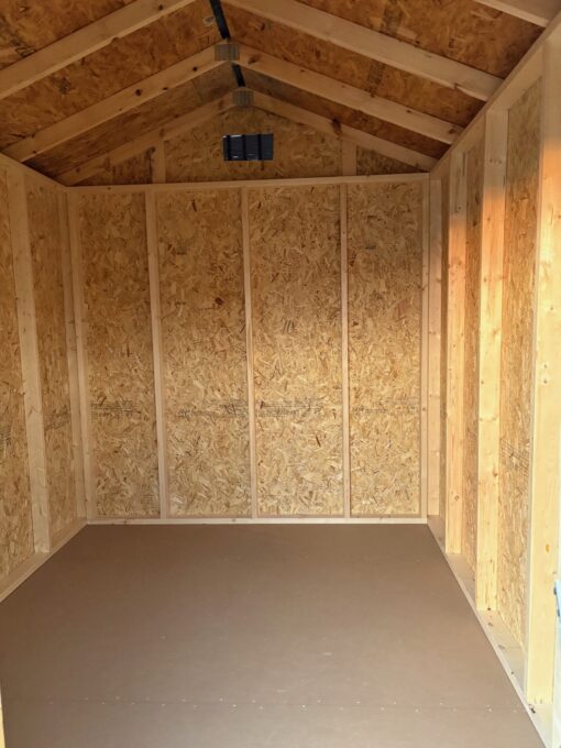 68995-1 8'x10' Economy Ranch Gable Wood Shed