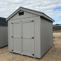 69001 8'x10' Economy Ranch Gable Wood Shed