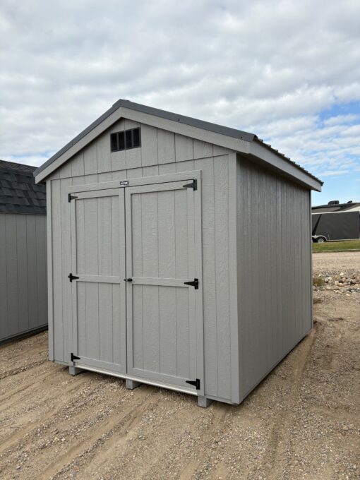69001 8'x10' Economy Ranch Gable Wood Shed