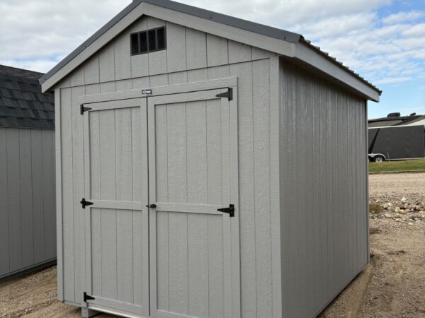 69001 8'x10' Economy Ranch Gable Wood Shed
