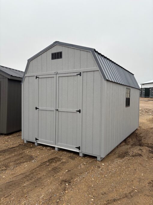 10'x16' Economy High Barn Wood Shed