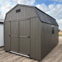 10'x16' Economy High Barn Wood Shed