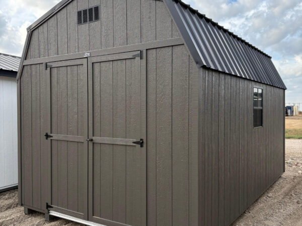 10'x16' Economy High Barn Wood Shed