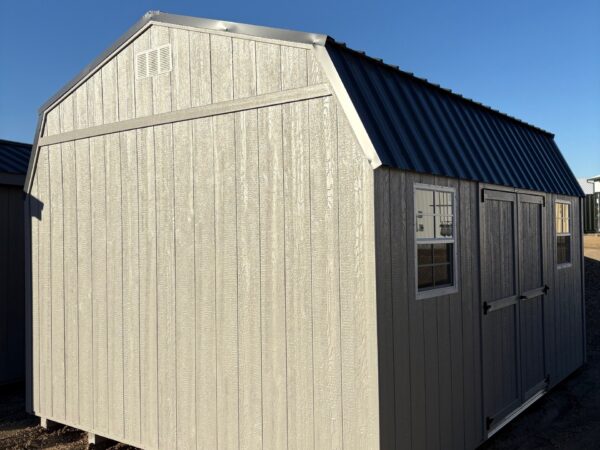69390-1 12'x16' Economy High Barn Wood Shed