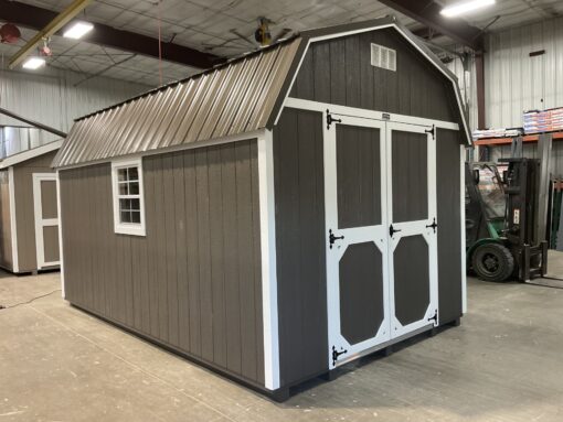 10'x16' High Barn Wood Panel Shed