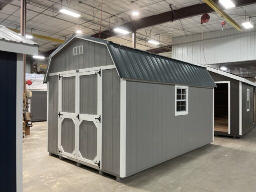 10'x16' High Barn Wood Panel Shed