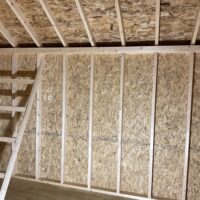 8'x12' Quaker Gable Wood Panel Chicken Coop