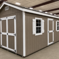 10'x20' Ranch Gable Wood Panel Shed