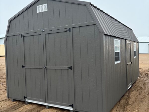 12'x20' Economy High Barn Wood Shed