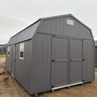 12'x20' Economy High Barn Wood Shed