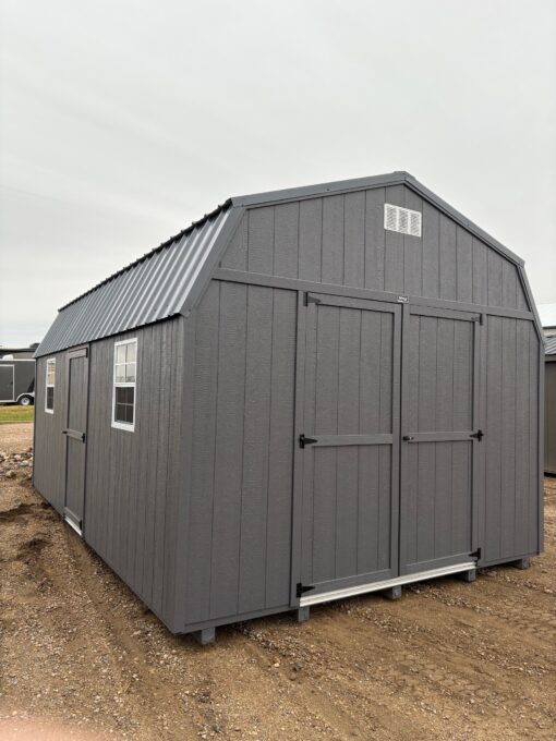 12'x20' Economy High Barn Wood Shed